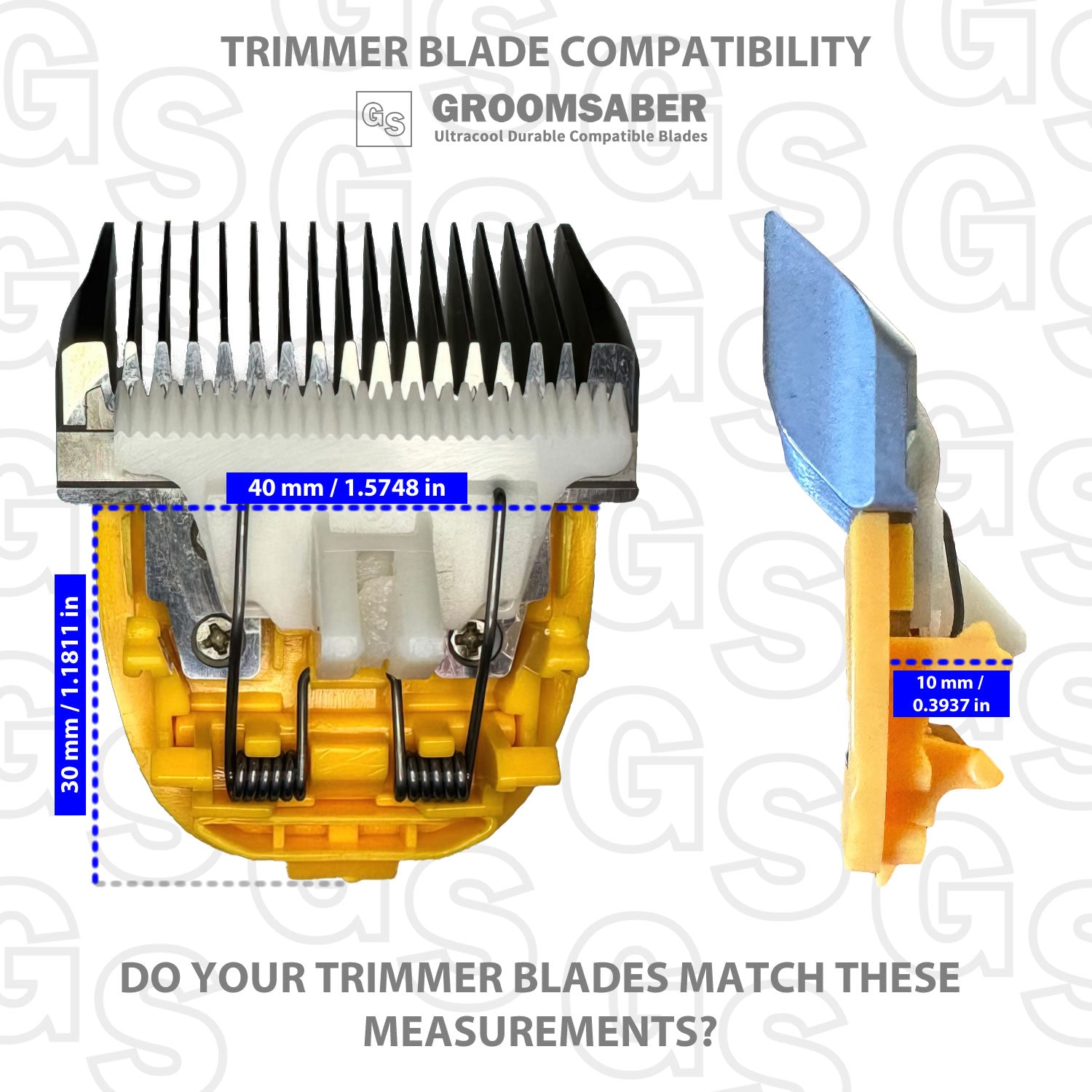 7F MaxFit PRO Dog Trimmer Blade (3.5 mm)